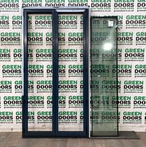 NARROW TALL BIFOLD DOORS THIN BI-FOLDING TRIPLE GLAZED BI FOLDING EXTERNAL NEW