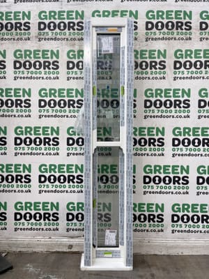THIN NARROW SASH WINDOW EXTERNAL UPVC BOX SASH SIDELIGHT SIDE PANEL EXTERIOR