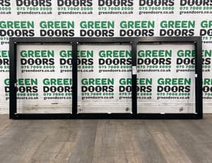 WIDE ALUMINIUM BLACK WINDOW ORIGIN PANORAMIC EXTERNAL EXTERIOR DOUBLE GLAZED