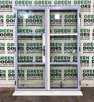 ALUMINIUM HERITAGE FRENCH DOORS CREAM WHITE EXTERNAL DOUBLE GLAZED NEW ALITHERM