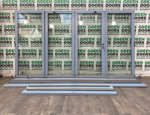 HARDWOOD BIFOLDING BIFOLDS DOORS EXTERNAL SLIDERS KLOEBER DOUBLE GLAZED WOODEN