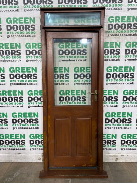 Hardwood Back door