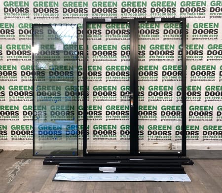 'Origin OB49' Aluminium French doors