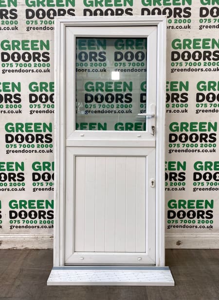 White uPVC Stable door