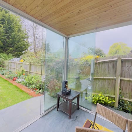White Aluminium Patio / Sliding doors