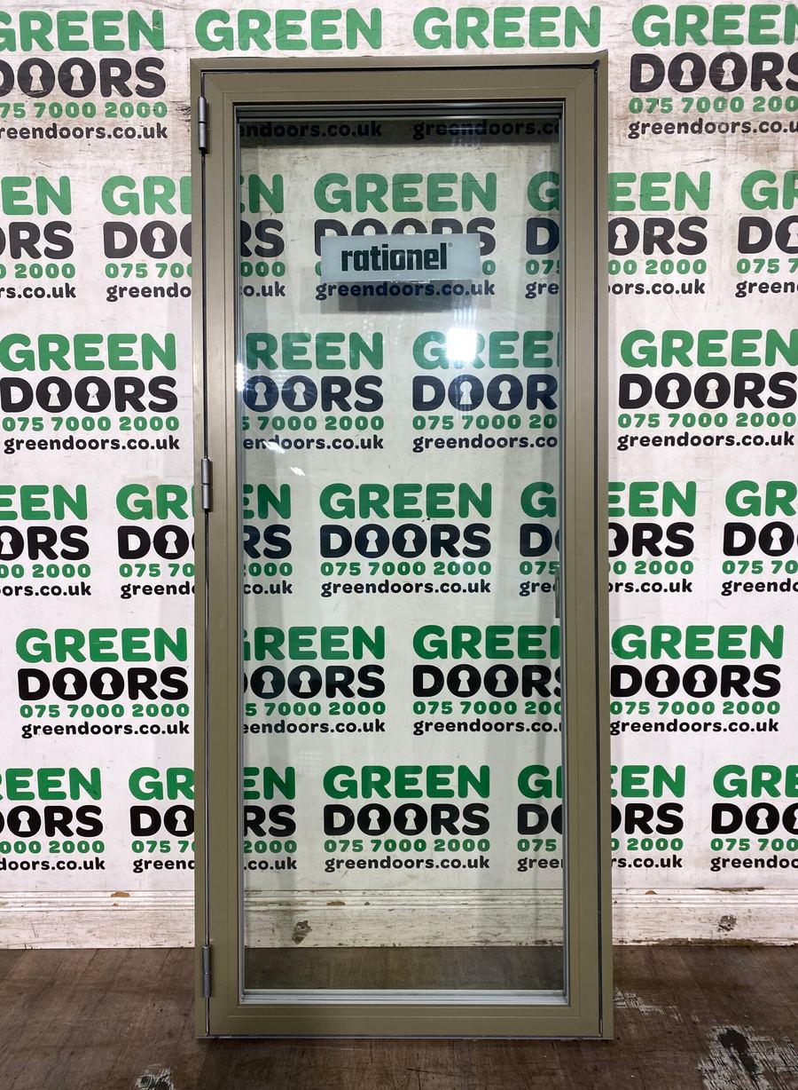 Grey Aluminium Back door