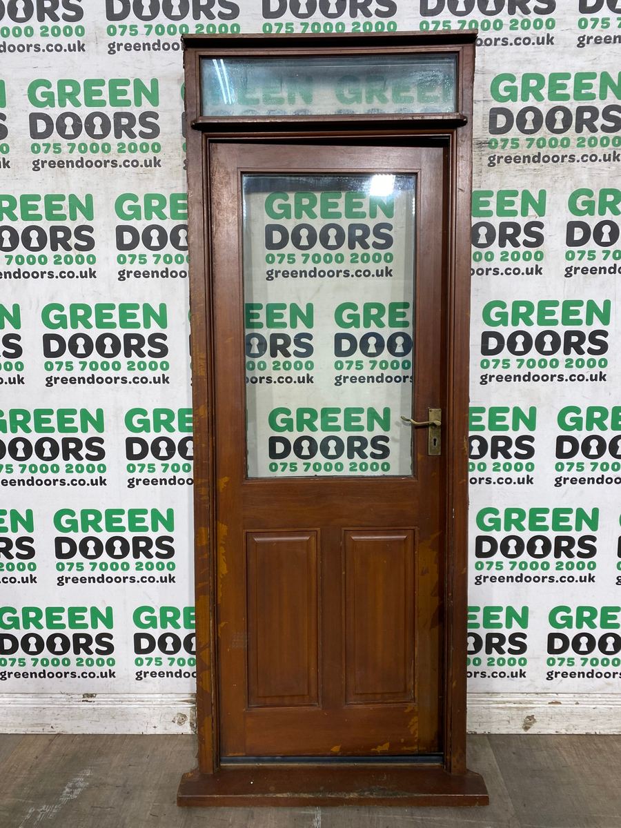 Hardwood Back door