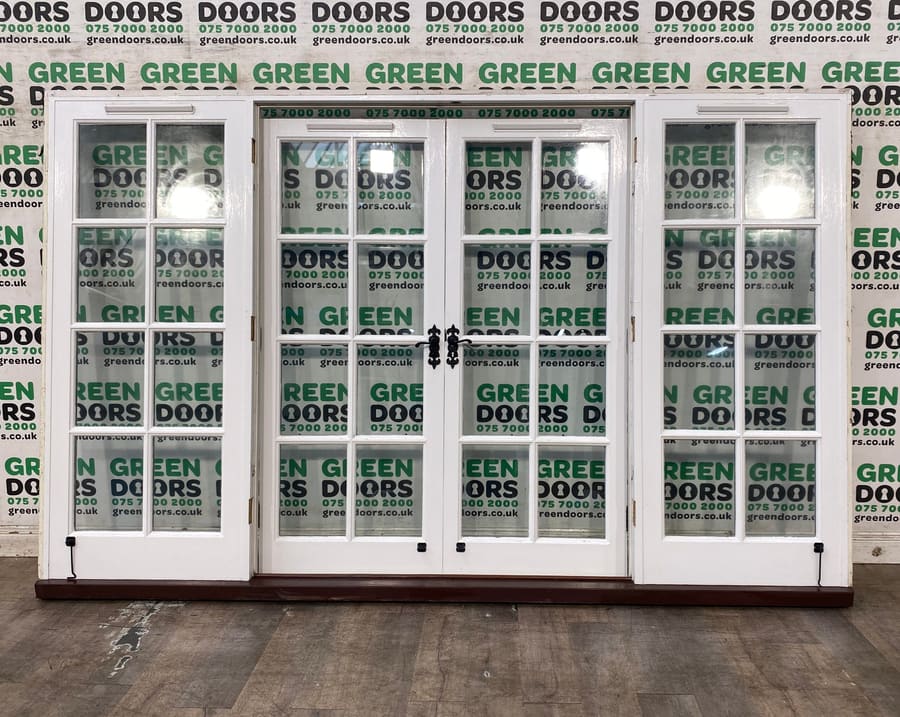 Wooden French doors