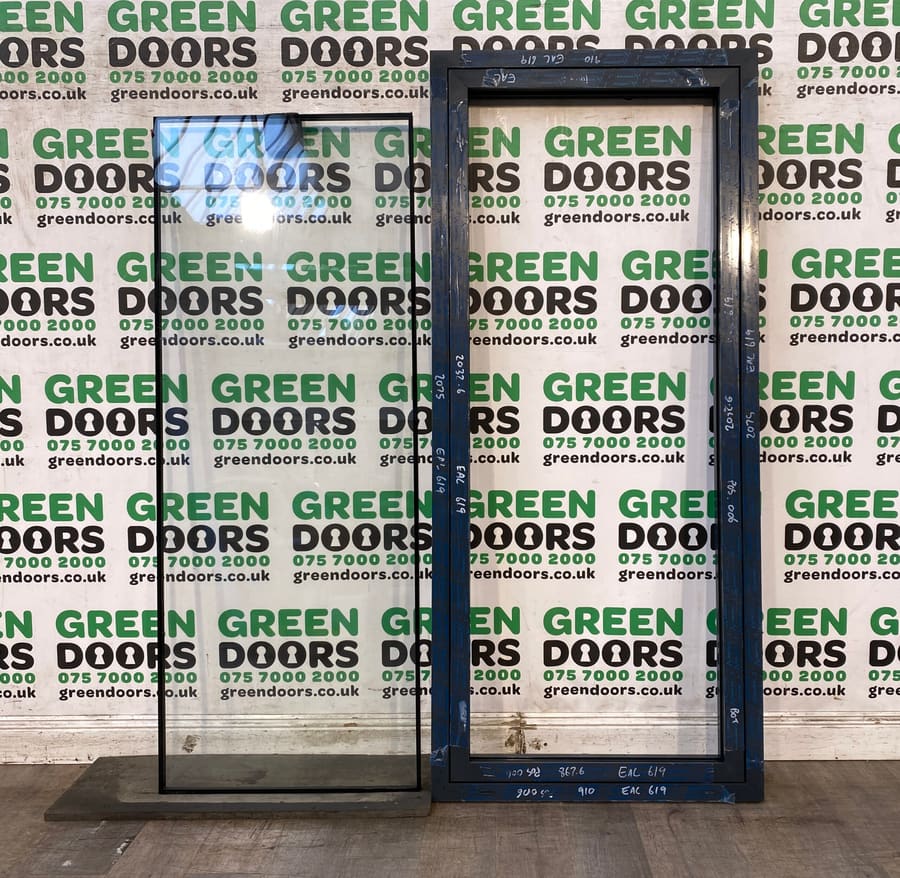 Grey Aluminium Back door