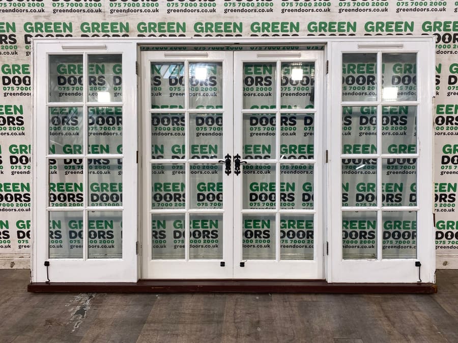Wooden French doors