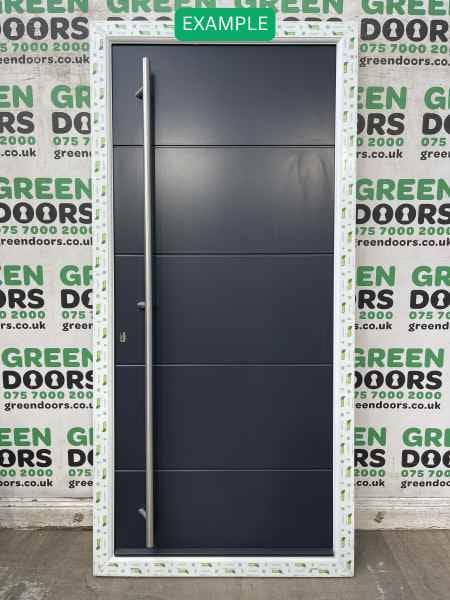 Grey Composite Front door