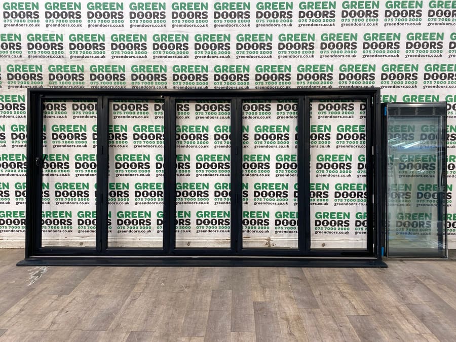 Bi-folding doors with Integral Blinds