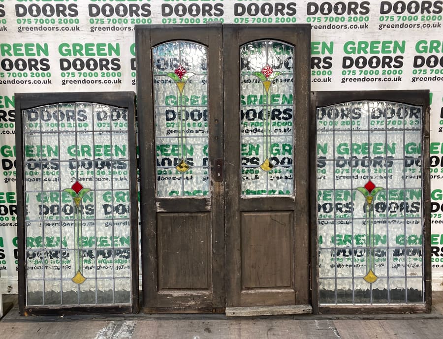 Stained Glass French Doors