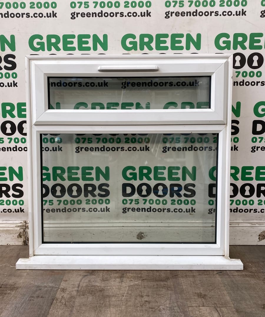 White uPVC Casement window