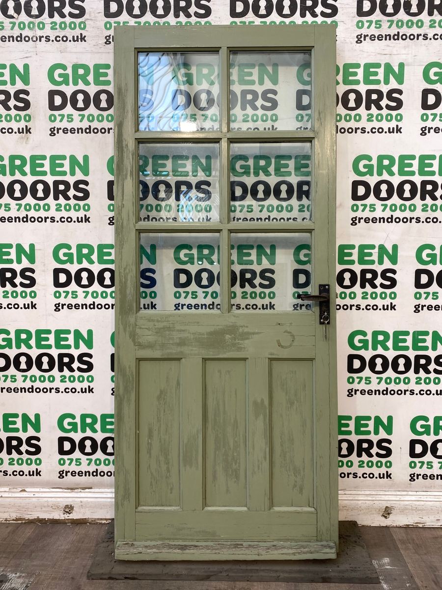 Wooden Back door