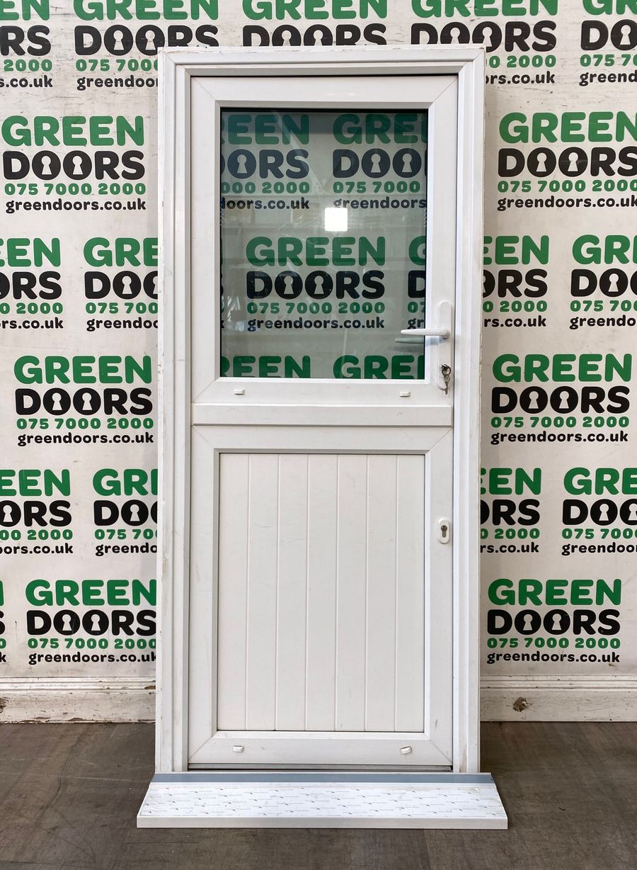 White uPVC Stable door
