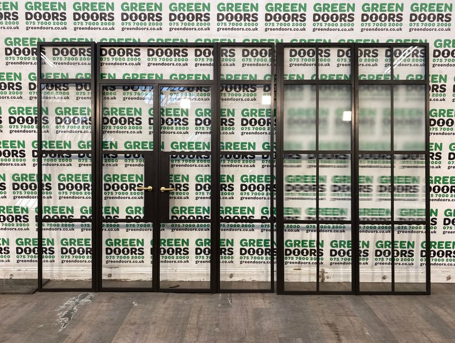 Aluminium French doors